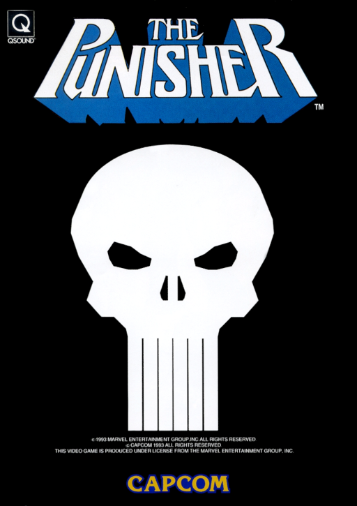 The Punisher (World 930422) MAME2003Plus Game Cover
